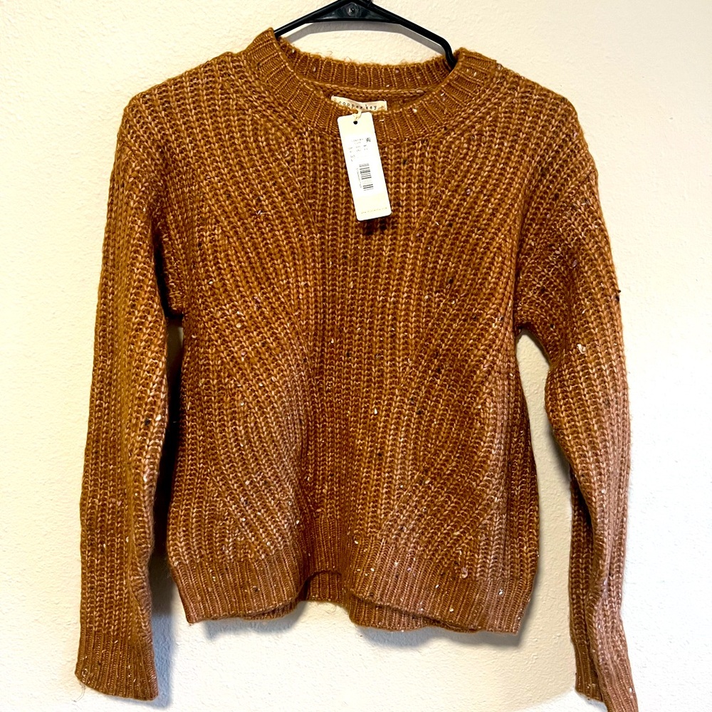 Never been worn, brown sweater